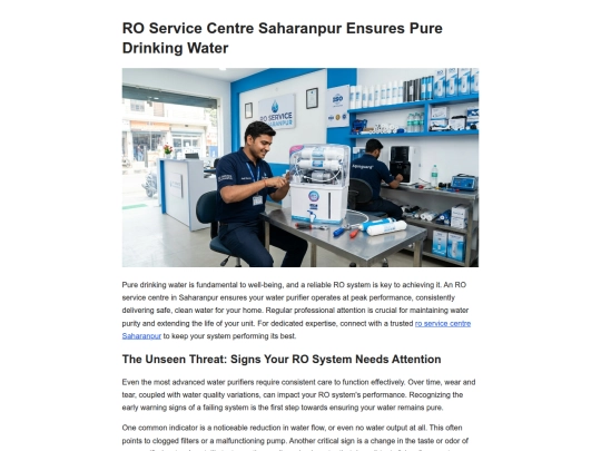 ro-service-centre-saharanpur-ensures-pure-drinking-202609070632 screenshot