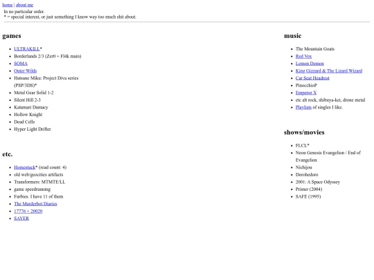 old/interests screenshot