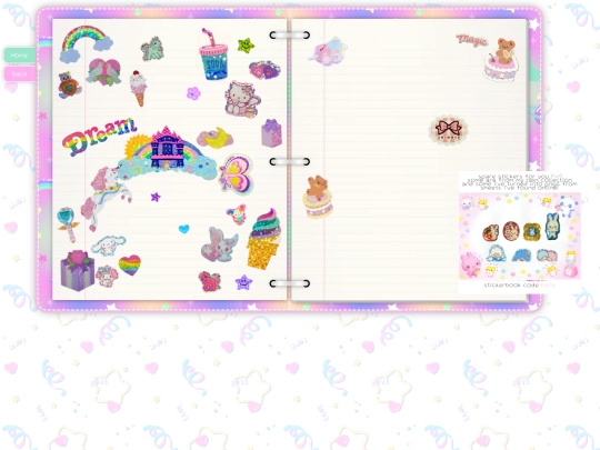 aboutme/stickerbook screenshot