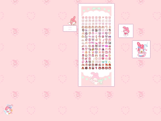 pixels/toybox/mymelody screenshot