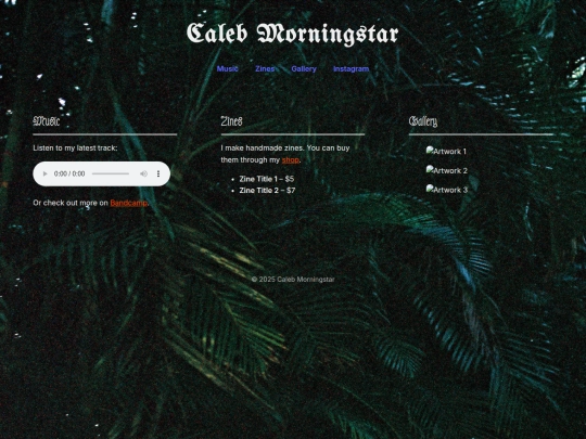 index screenshot