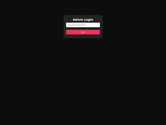 components/admin screenshot