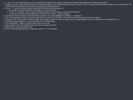 notes screenshot