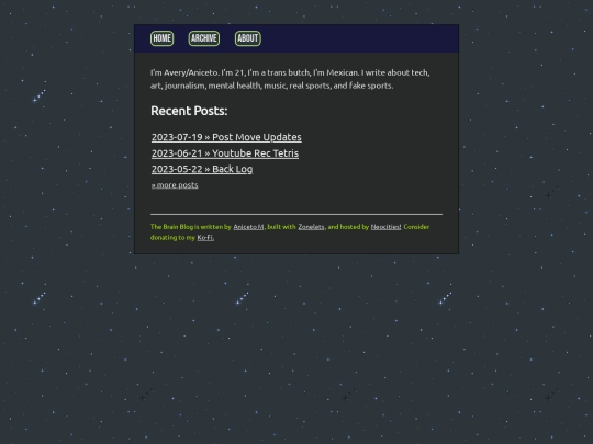 blog screenshot