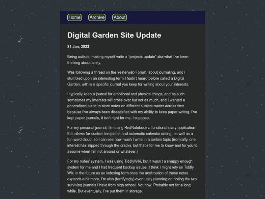 blog/posts/2023-01-31-Digital-Garden-Site-Update screenshot