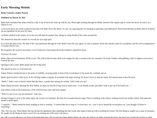 fics/posts/2022-03-18-Morning Melody screenshot
