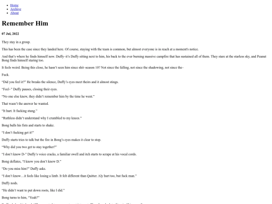 fics/posts/2022-07-07-Remember-Him screenshot