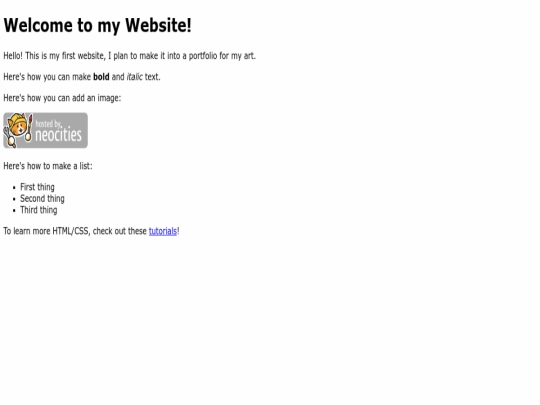 index screenshot