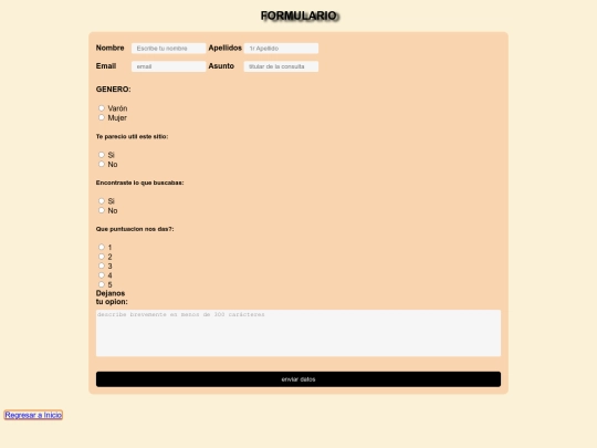 form screenshot