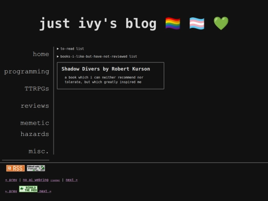 categories/reviews/books/books screenshot