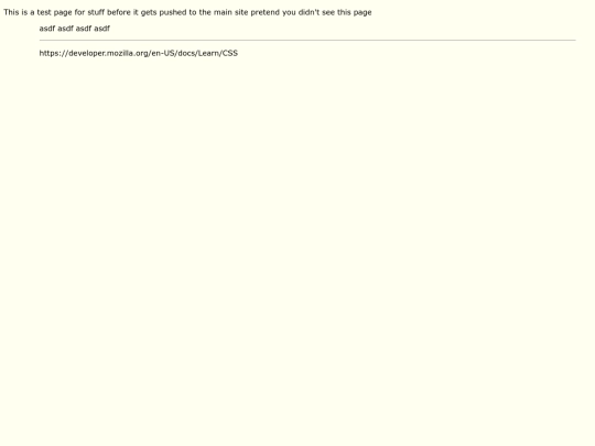 test screenshot