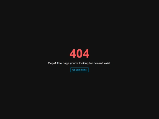 not_found screenshot