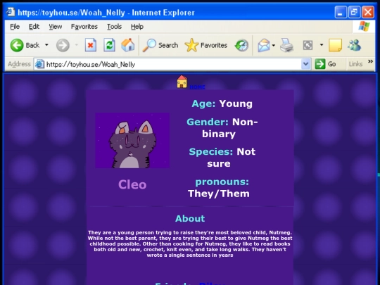 archive/webpages/CleoXP screenshot