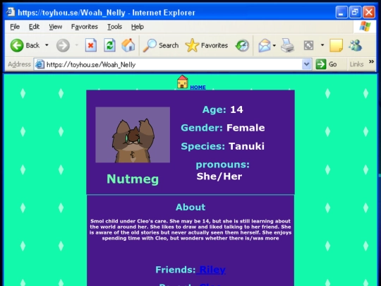 archive/webpages/NutmegXP screenshot
