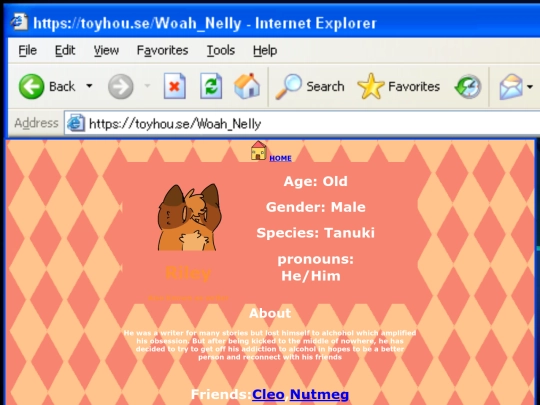 archive/webpages/RileyXP screenshot