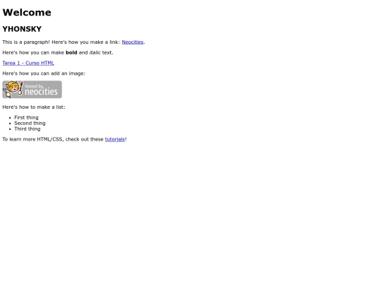 index screenshot