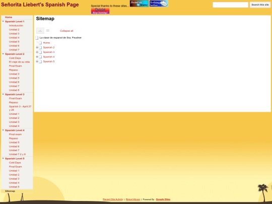 sitemap screenshot