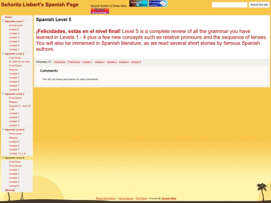 spanish-5 screenshot