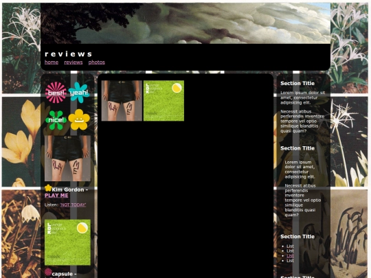 reviews screenshot
