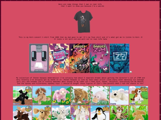 pages/StuffIhave screenshot