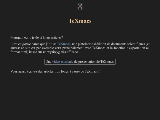 mus/TeXmacs_fr screenshot