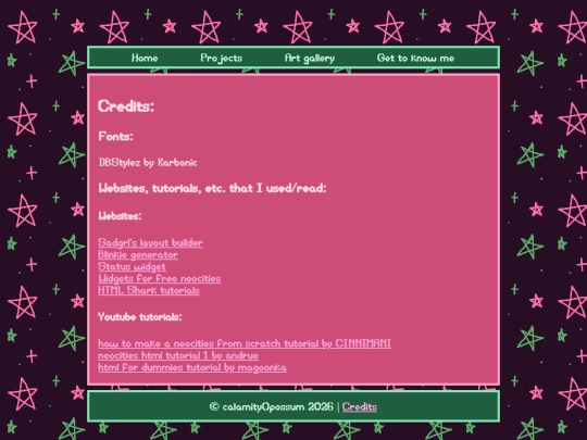 credits screenshot