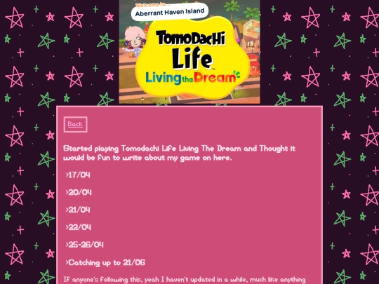 tomodachilog screenshot