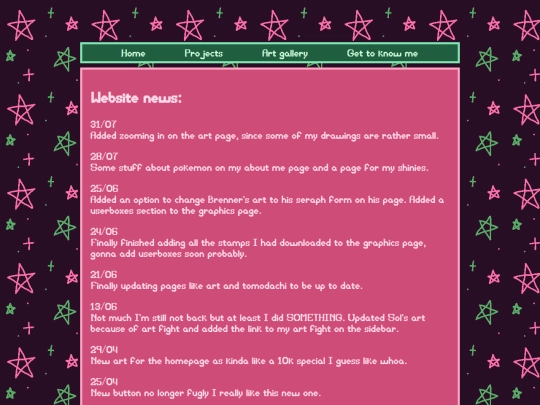 websitenews screenshot