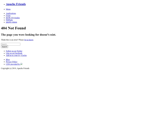 dashboard/404 screenshot