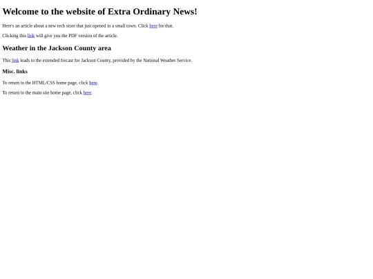 html_class/news_website screenshot