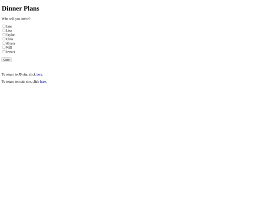 javascript_class/dinner screenshot