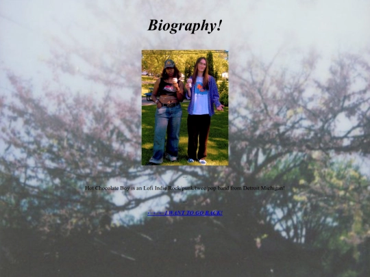 bio screenshot