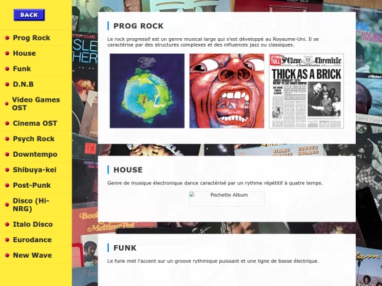 musique screenshot