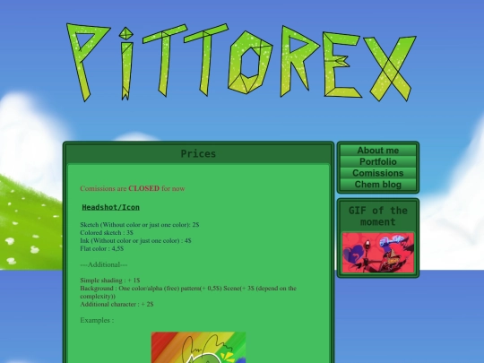 comissions screenshot