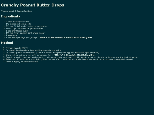 Pages/Food/Candy/M-MS/CrunchyPeanutButterDrops screenshot