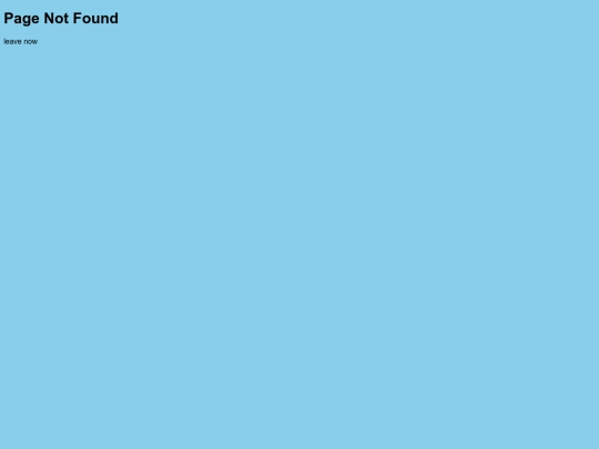 not_found screenshot