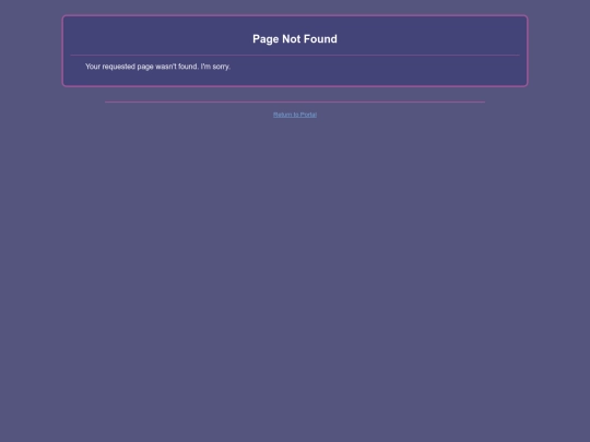 not_found screenshot
