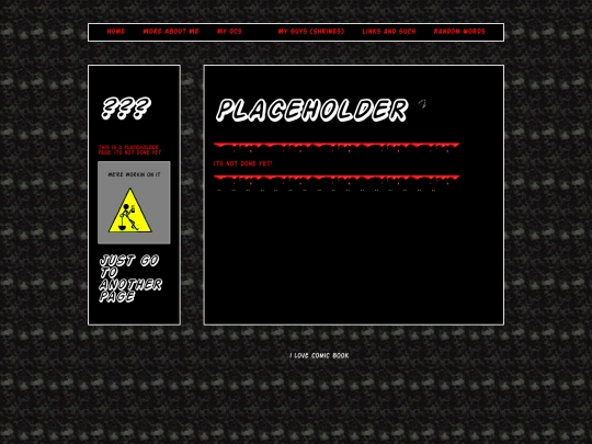 links screenshot