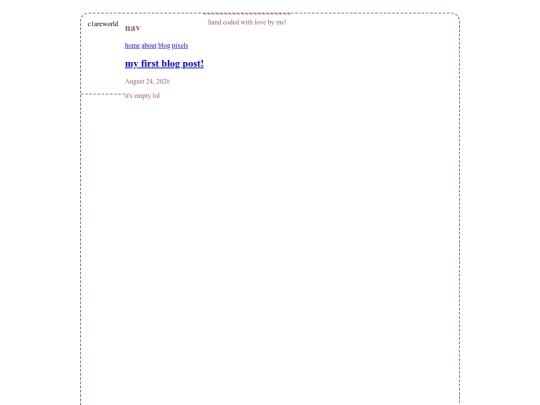 blog screenshot