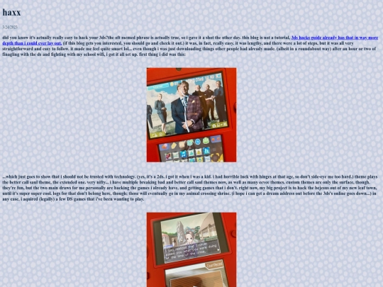 blogs/haxx screenshot