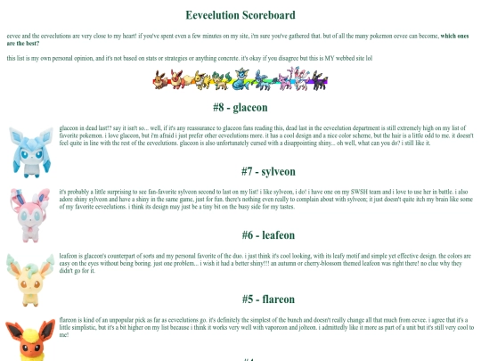 shrines/pokeshrine/eeveelutions screenshot