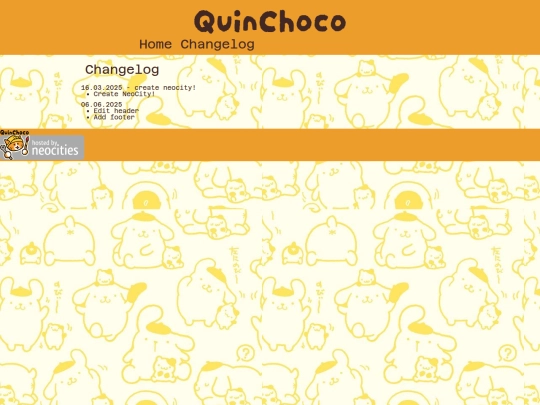 changelog screenshot