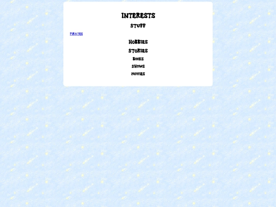 interests screenshot