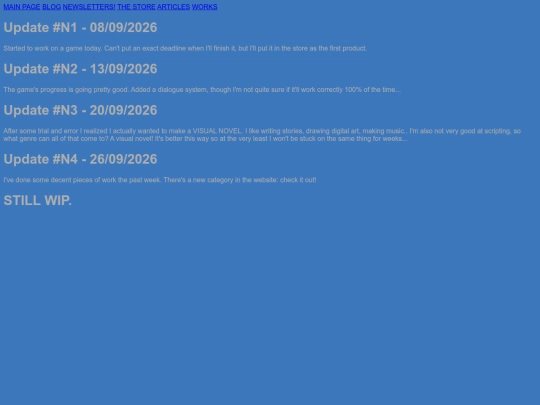 newsletter screenshot
