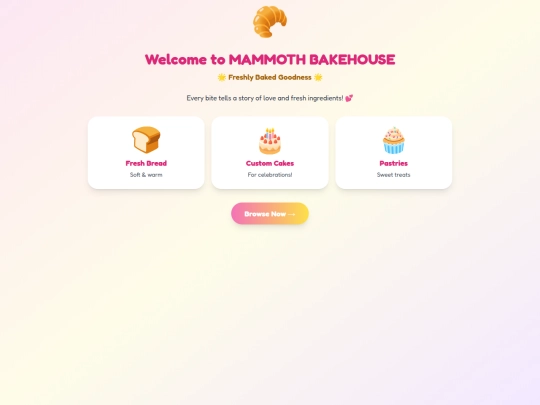 Mammoth screenshot
