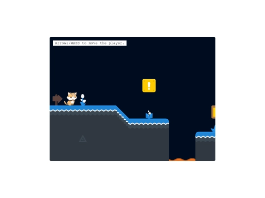 examples/04-platformer-step-2 screenshot
