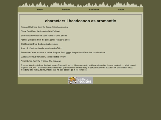 page/queer/aromantic/aro-headcanons screenshot
