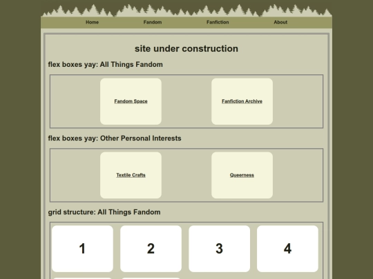 page/test/flex_grid screenshot