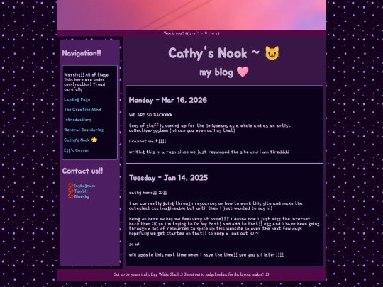 cathys-nook screenshot