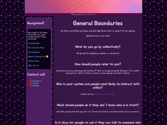 general-boundaries screenshot
